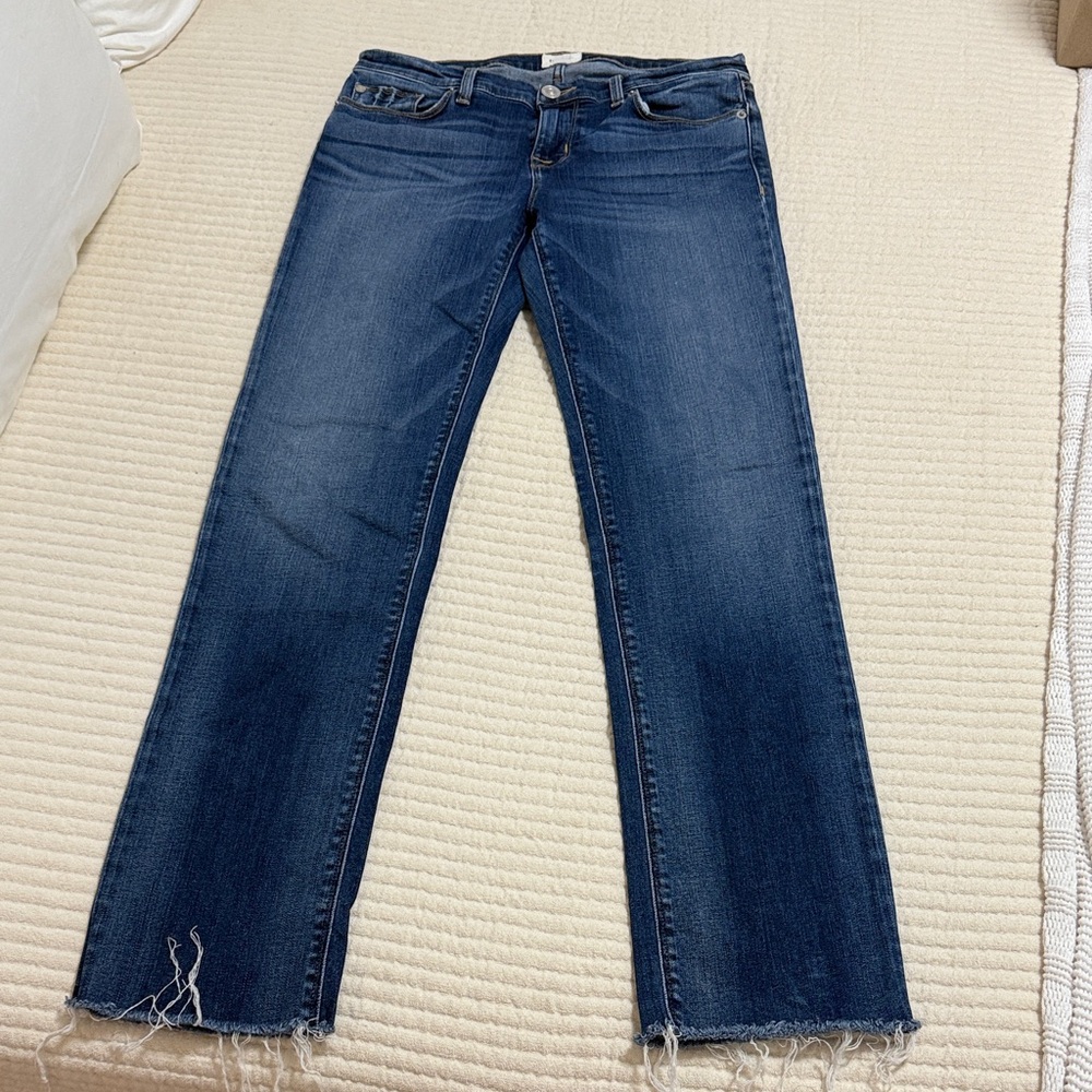 Hudson Jeans Blue Straight Leg Denim